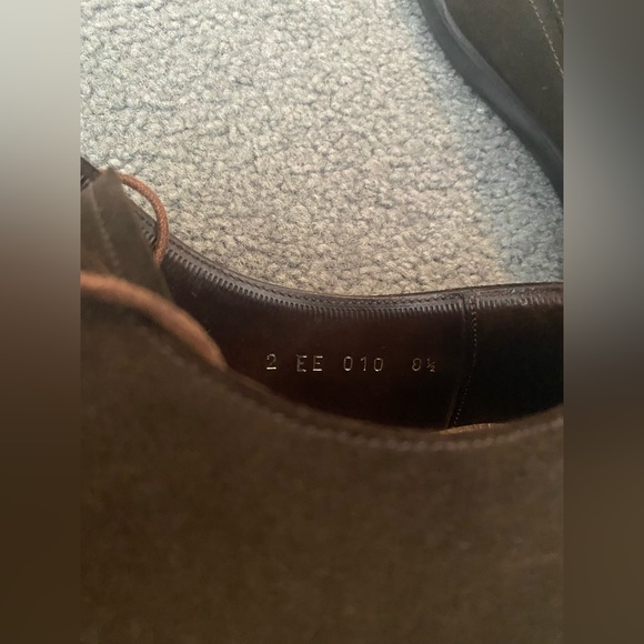 Prada Suede Derby Shoes - Picture 2 of 6